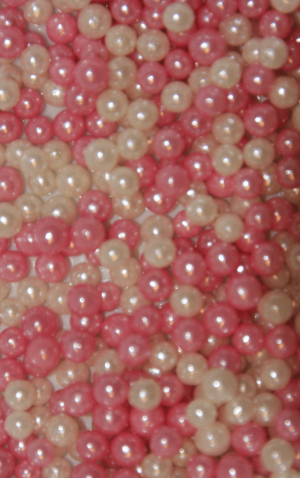 Pink & White Balls — proof front