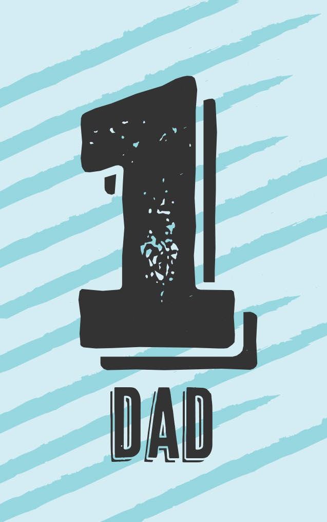 Blue No 1 Dad