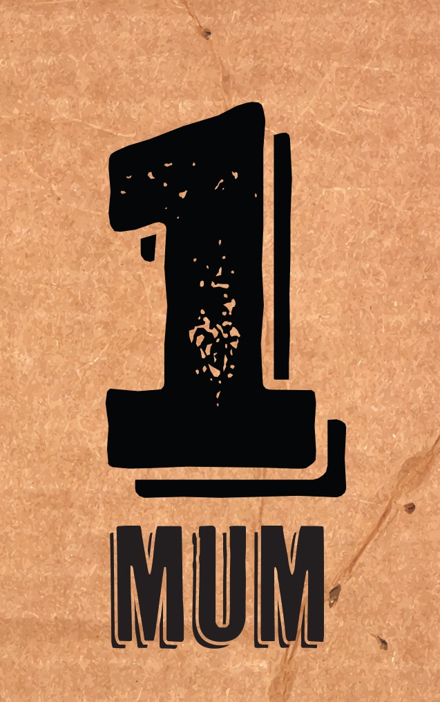 Brown No 1 Mum