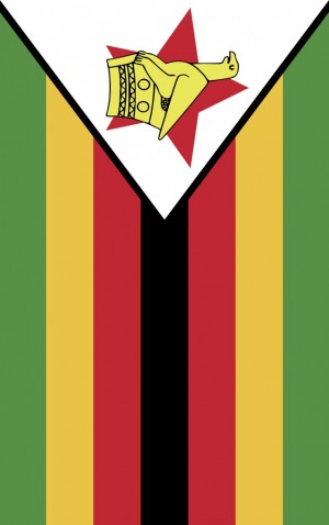 Zimbabwe — proof front