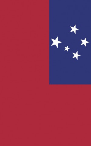 Samoa — proof front