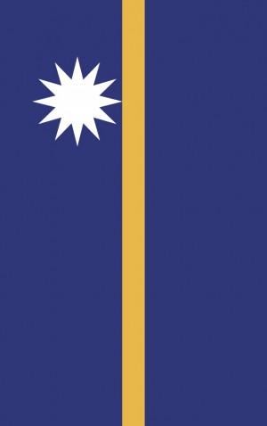 Nauru — proof front