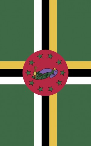 Dominica — proof front