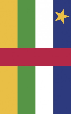 Central African Republic — proof front