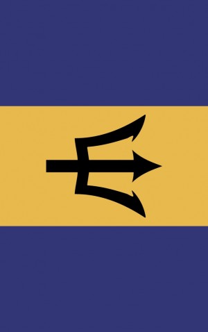 Barbados — proof front