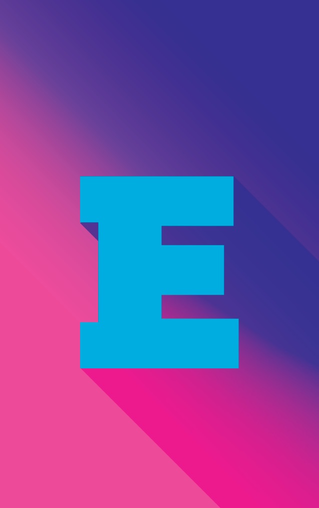 Gradient Plume Blue - E