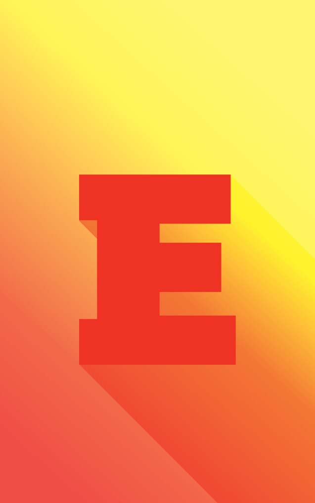 Gradient Plume Orange- E