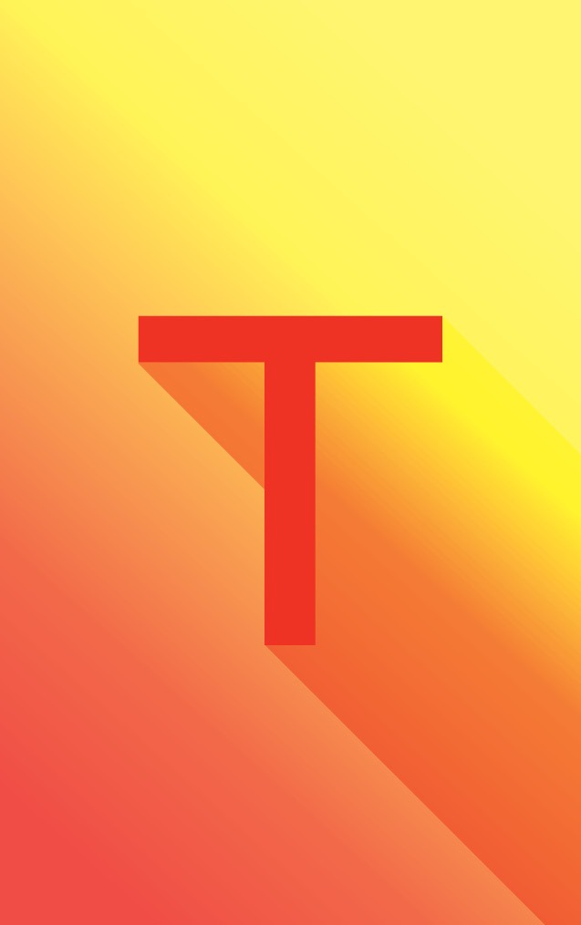 Gradient Nimbus Orange - T