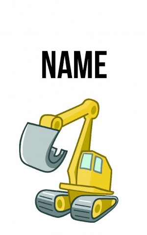 Classic Cartoon Digger — proof front