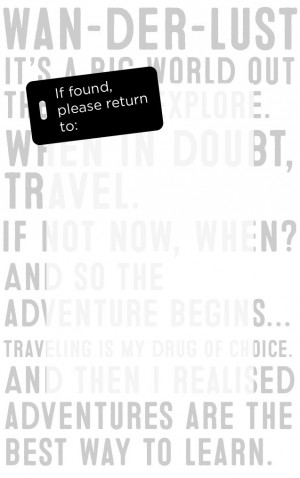 Travel — proof back