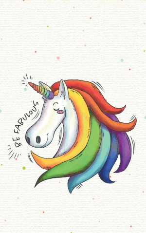 Unicorns-Be Fabulous — proof front