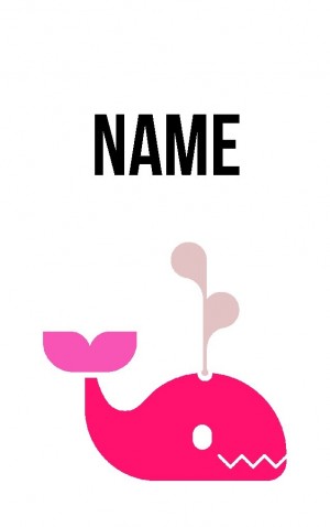 Abstract Whale — proof front