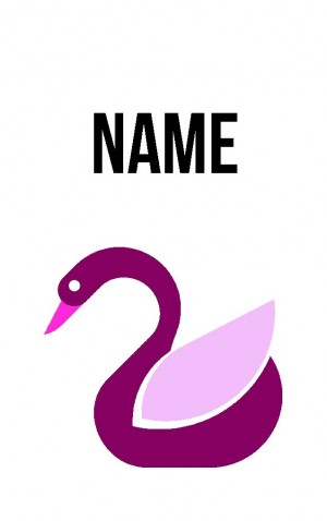 Abstract Swan — proof front