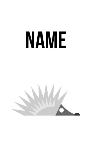 Abstract Porcupine — proof front