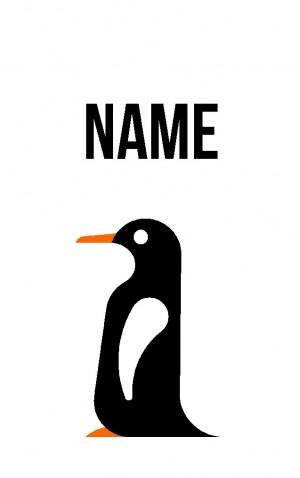 Abstract Penguin — proof front