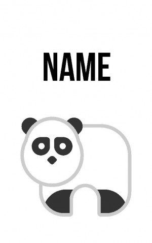 Abstract Panda — proof front