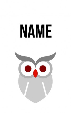 Abstract Owl — proof front