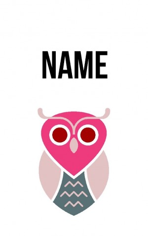 Abstract Owl — proof front