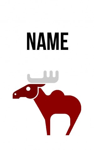 Abstract Moose — proof front