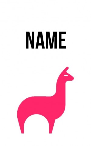 Abstract Llama — proof front