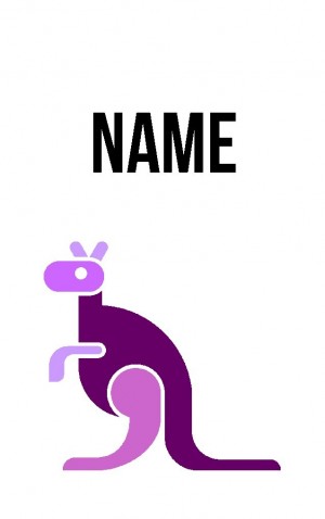 Abstract Kangaroo — proof front