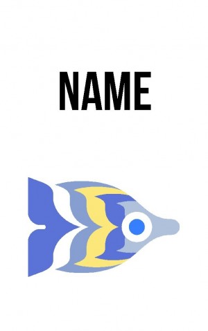Abstract Fish — proof front