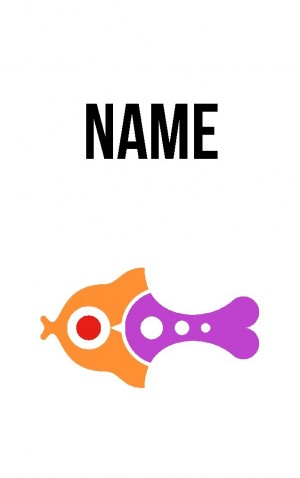 Abstract Fish — proof front