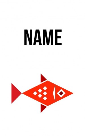 Abstract Fish — proof front