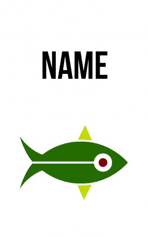 Abstract Fish — proof front