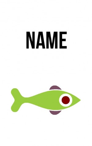 Abstract Fish — proof front