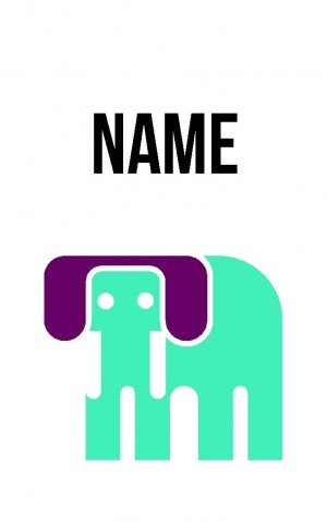 Abstract Elephant — proof front