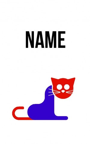 Abstract Cat — proof front