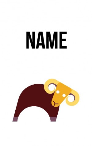 Abstract Buffalo — proof front