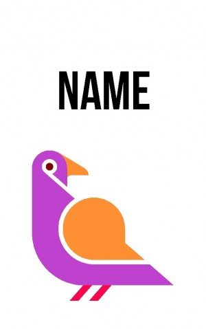 Abstract Bird — proof front