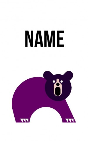 Abstract Bear — proof front