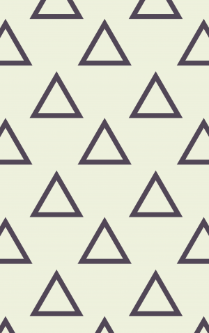 Retro Purple Triangles — proof front
