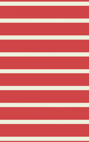 Retro Red Horizontal Stripes — proof front