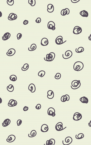 Retro Purple Squiggles — proof front