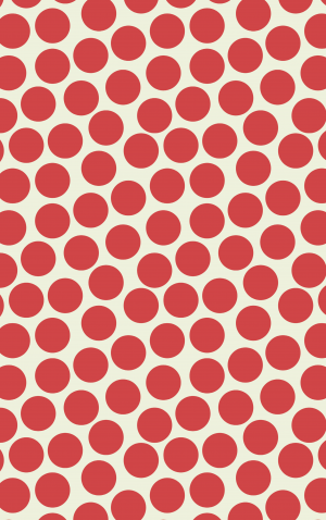 Retro Red Spots — proof front