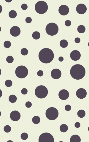 Retro Purple Spots — proof front