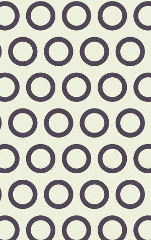 Retro Purple Rings — proof front