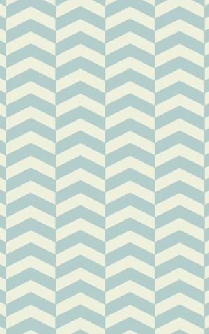 Retro Blue Medium Herringbone — proof front