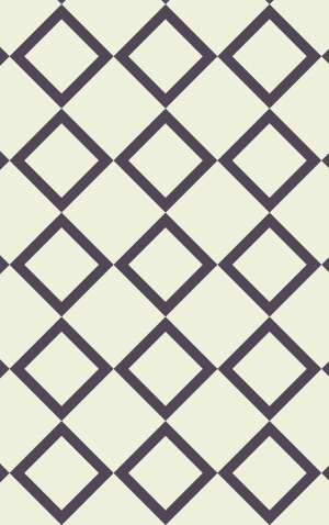 Retro Purple Diamonds — proof front