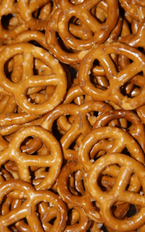 Pretzels — proof front