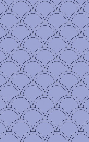 Lavender Scales Bag Tag — proof front