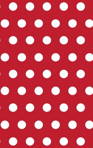 Bright Red and White Spots — proof front