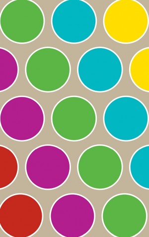 Bright Rainbow Spots — proof front