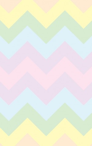 Bright Rainbow Chevron — proof front