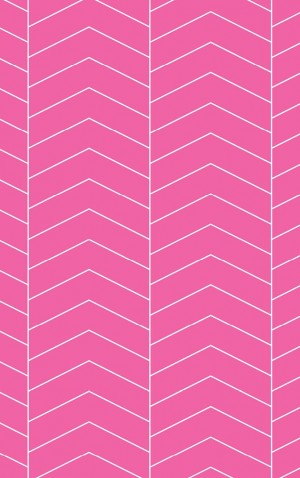 Bright Pink Herringbone — proof front