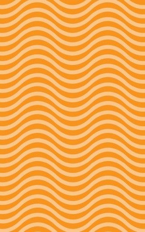 Bright Orange Waves — proof front